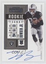 2020 Panini Contenders RPS Lynn Bowden Jr #129 Auto 0u2j