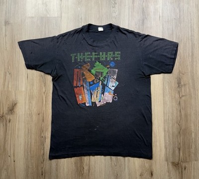 VINTAGE The Psychedelic Furs Band T-Shirt Size Small 5050 Blend RARE Double Side
