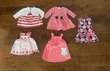 Baby Girl Dresses Size 6 To 9 Months Package/A Lot Of 5