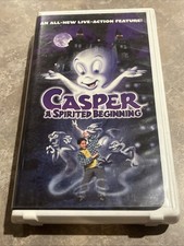 Casper: A Spirited Beginning (VHS, 1997) Clamshell ***TESTED***