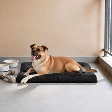 L Dog Bed Waterproof Chew Proof Dog Pad Washable Cover Pet Pad Crate Mat Durable