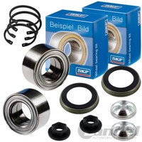 2X SKF RADLAGER-SATZ Hinten FüR Ford Fiesta V Focus I (Daw, Dbw) Fusion Mazda 2