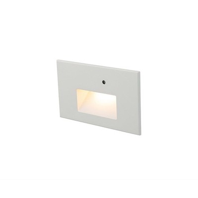 Used WAC Lighting WL-LED102-AM-WT 3.8W 1 LED Horizontal Step Light-3 Inch Tall