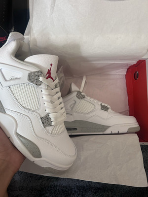 Jordan Air Jordan 4 Retro White Oreo White open to offers 