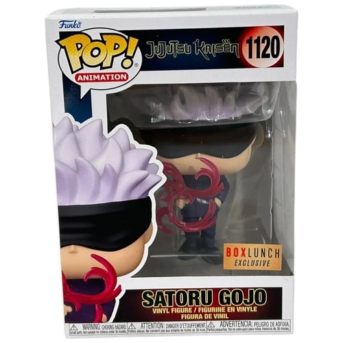 Funko POP Satoru Gojo #1120 Vinyl Figure Jujutsu Kaisen Box Lunch Exclusive New