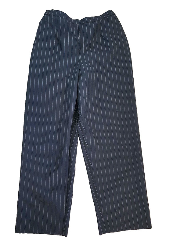 PRIDE & JOY Black striped pants- size 16P