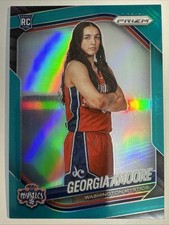 2025 Panini Prizm WNBA Georgia Amoore Teal Prizm Rookie #/49 #103
