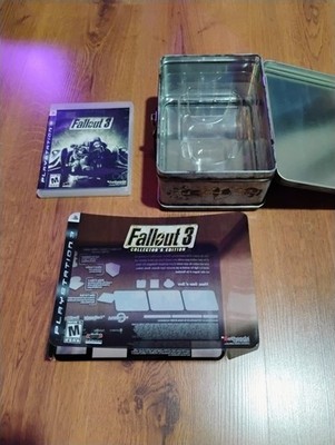 Fallout 3 PS3 Collector's Edition Lunch Box Without Bobblehead