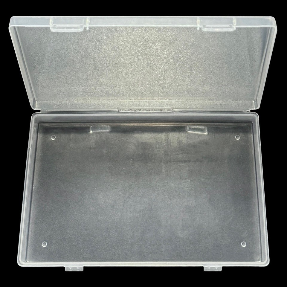 Banknote Proof Set Holder Storage Box Case Clear Plastic 4.25in x 7in x ...