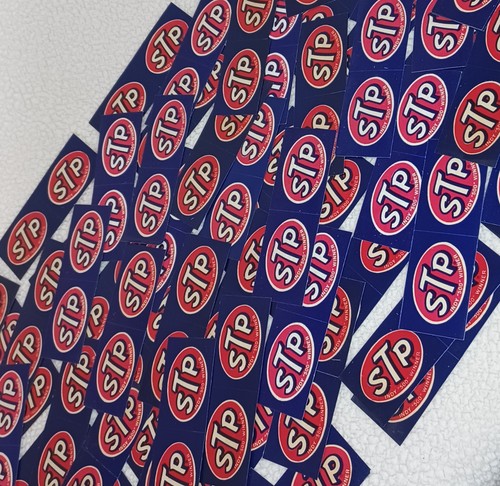 Vintage Original STP Indy 500 Gewinner Aufkleber 200 Stück (100 Blatt) klein Mini - Bild 12 von 20