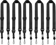 5 Pack Universal Shoulder Strap, Replacement Nylon Neck Lanyard, Comfortable Adj