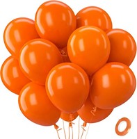 Luftballons Orange 100 StüCk 12 Zoll Latex Helium Geburtstag Deko FüR MäDchen