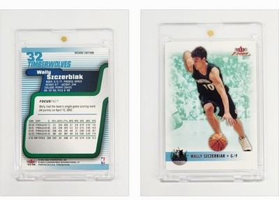 RARE SSP /10 DECADE EDITION PARALLEL 2003-04 Fleer Focus WALLY SCZERBIAK TWOLVES