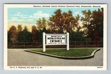 Hodgenville KY-Kentucky Abraham Lincoln National Historical Park Old Postcard