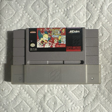 Krusty's Super Fun House (Acclaim) Simpsons Series SNES Game NTSC-U/C