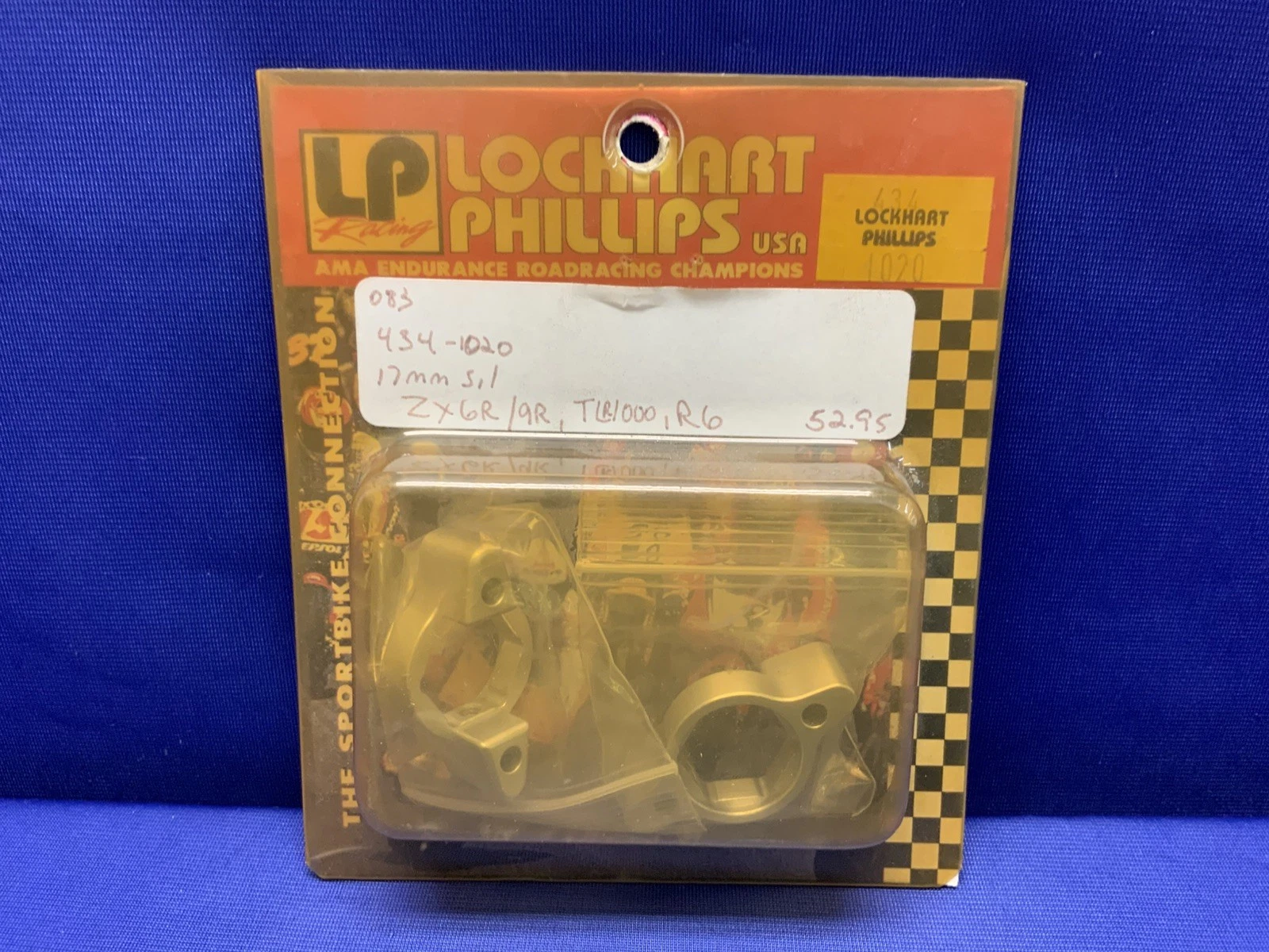 Lockhart Phillips Fork Pre-Load Adjuster Adapter 17mm Silver 434-1020