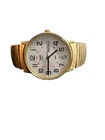 Vintage Timex Watch Gold Tone Men’s 34mm Stretch Band - New Battery