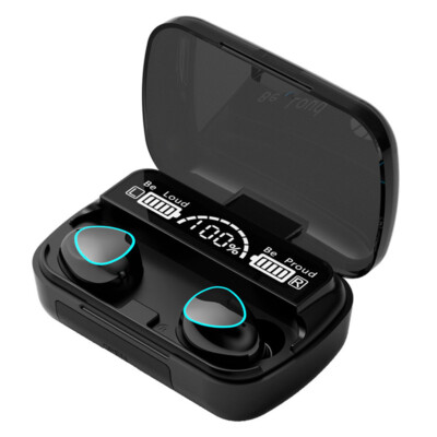 Wireless Bluetooth Earbuds Noise Canceling Headphones Stereo Music Headset Mic