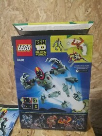 LEGO 2010 #8410 Ben 10 Alien Force Swampfire Figure, Box, Manual