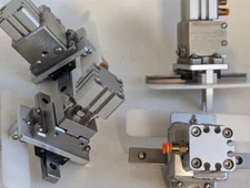 SMC CQSB16-5DM Pneumatic Cylinder  + NB SEBS12B RAIL WITH GUIDE LOT OF 4 