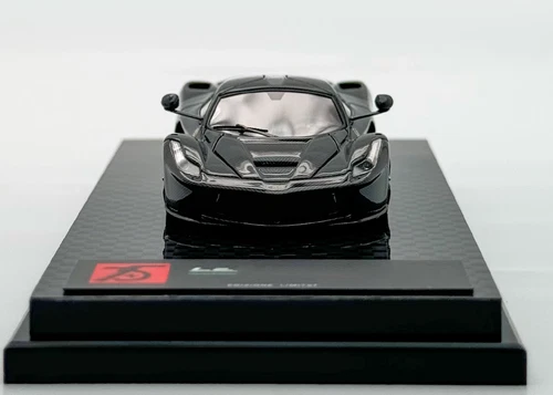 DMH 1:64 schwarz Vollcarbon Laferrari Aperta Sport Modell Diecast Resin Auto - Bild 5 von 17