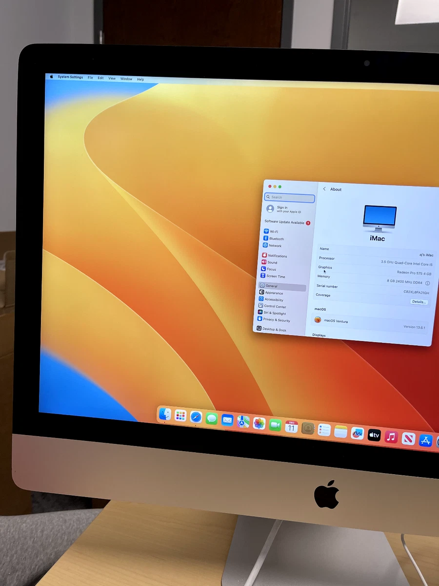 Macデスクトップ Apple iMac 27Retina 5K 2017Core i5 32GB Amazon.com