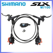 SHIMANO SLX BR-M7100 2 piston Hydraulic Disc Brake Set Front Rear J05A Pad MTB