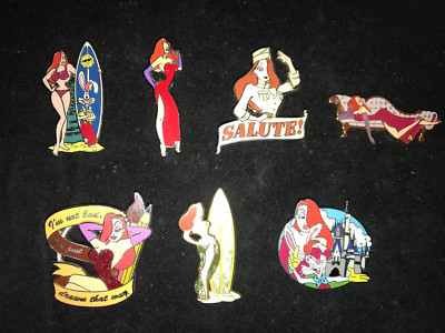 DISNEY PIN COLLECTION ROGER JESSICA RABBIT LIMITED EDITION + ESTATE ...