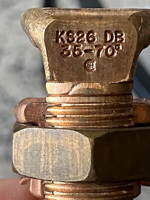 **Lot of 5** Burndy KS26,  Split Bolt Connector, Servit 2 Str-2/0 Str Cu,