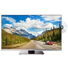 24" RV Smart TV  Built In DVD Player  for  RV Camper 1080P FHD   12V Car Adapter