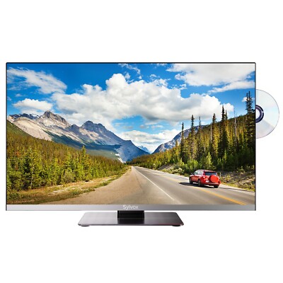 24'' RV Smart TV  Built In DVD Player  for  RV Camper 1080P FHD   12V Car Adapter