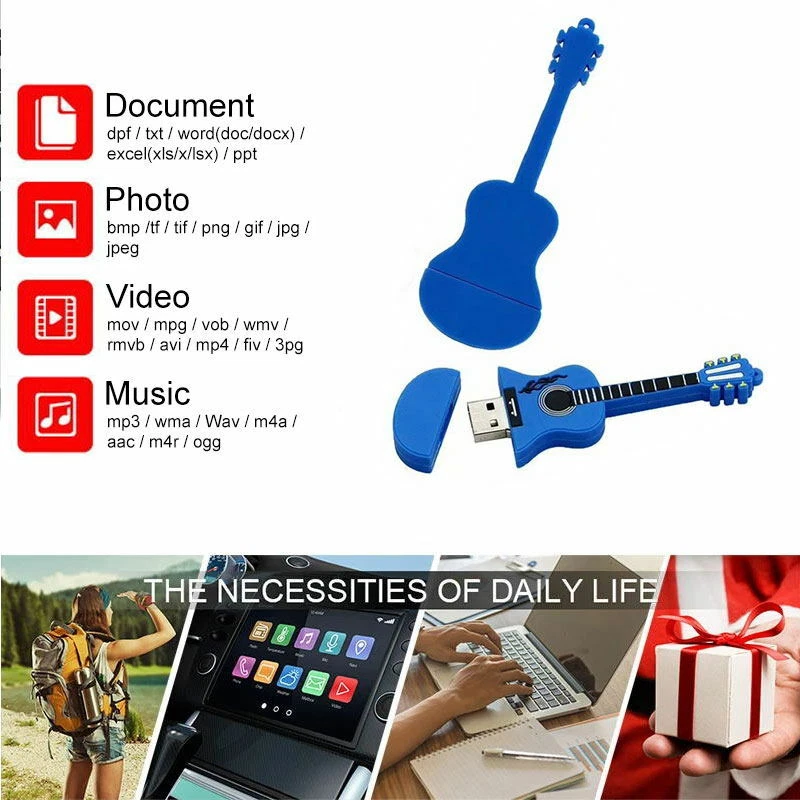 Chiavetta USB cartone animato 2.0 64 GB 32 GB 16 GB 8 GB 4 GB USB unità flash chiavetta di memoria pollice - Immagine 2 di 4