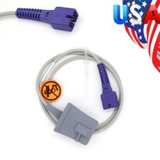 US Adult Finger Clip 9pin spO2 Sensor Soft-tip Compatible with Oximeter