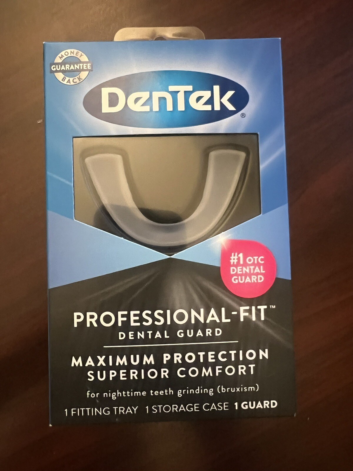 DenTek Professional Fit Dental Guard Maximum Protection with Storage
