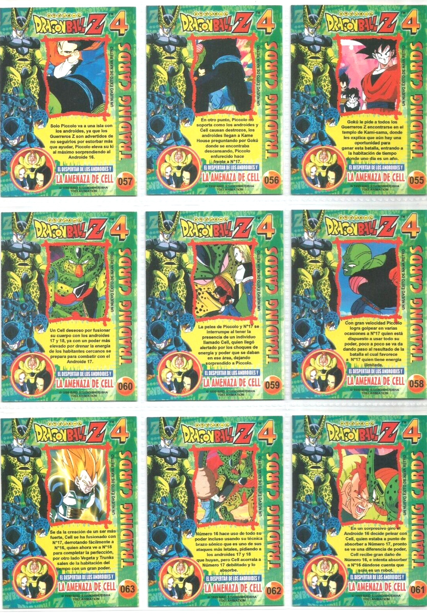 2023 DRAGON BALL Z4 #050 CELL ANDROID KAME HAME HA PERU Trading Cards TCG