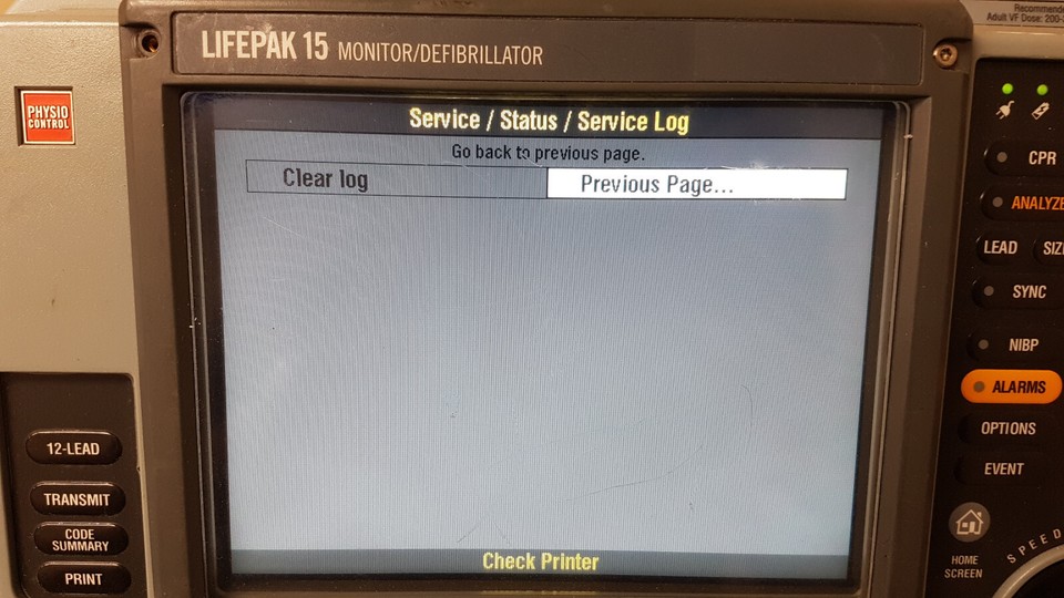 Lifepak 15 w/ Pacer, ECG, NIBP, SpO2 (Version 2) eBay