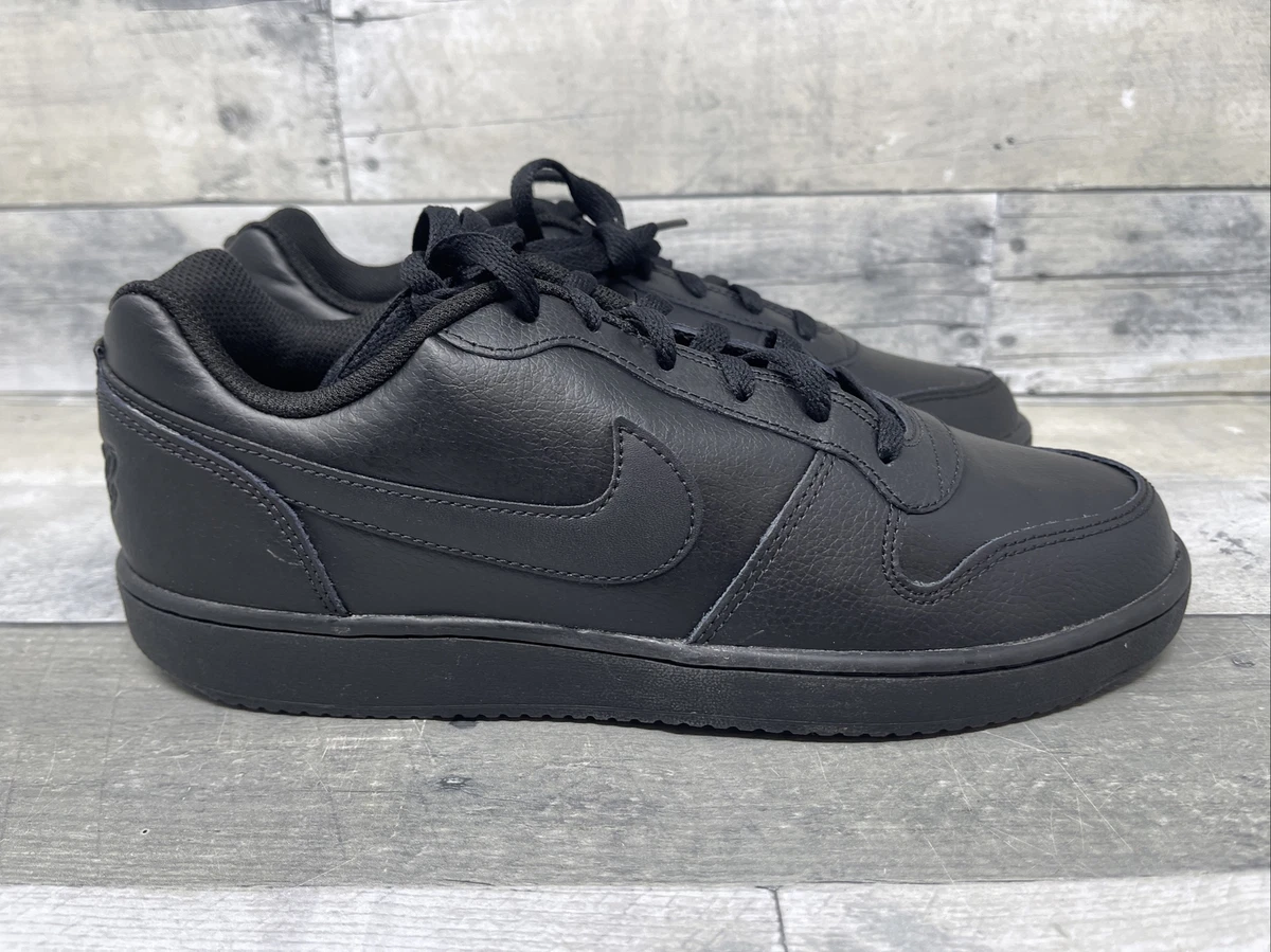 Men s Nike AQ1775 003 Ebernon Low Casual Shoes Triple Black