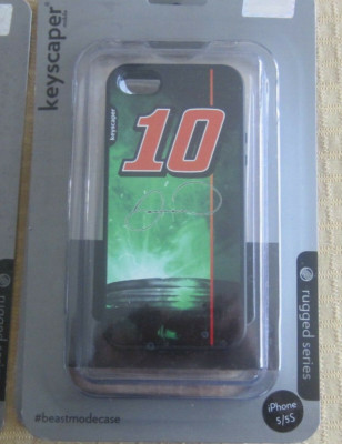 i Phone Case for 5/5s Nascar # 10 Danica Patrick  Rugged Series by Keyscaper NEW