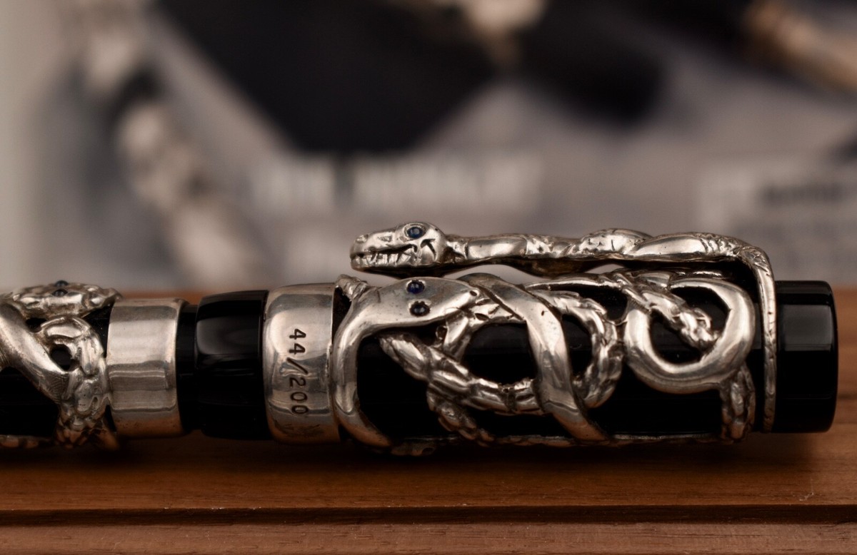 PARKER Duofold Snake L. Michael Fultz .925 Silver Limited Edition