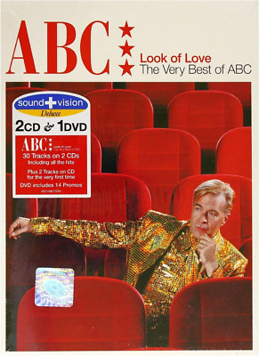 THE LOOK OF LOVE THE VERY BEST OF ABC 2CD + DVD Original UK Release R2
