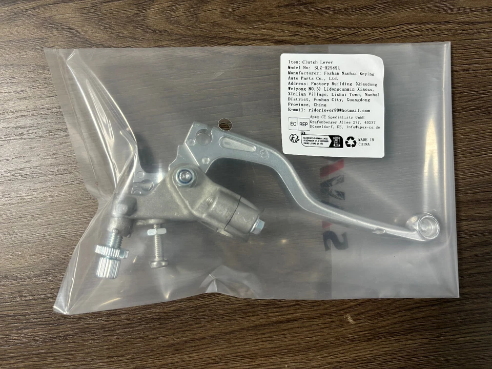 Manillar 7/8" embrague palanca mango percha con arranque en caliente para HONDA CRF 150R 150RB Foto 2 de 4