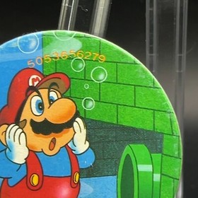 Mario Sea Stage Menko Super Mario Bros Famicom Card Nintendo 1985 NES Japanese