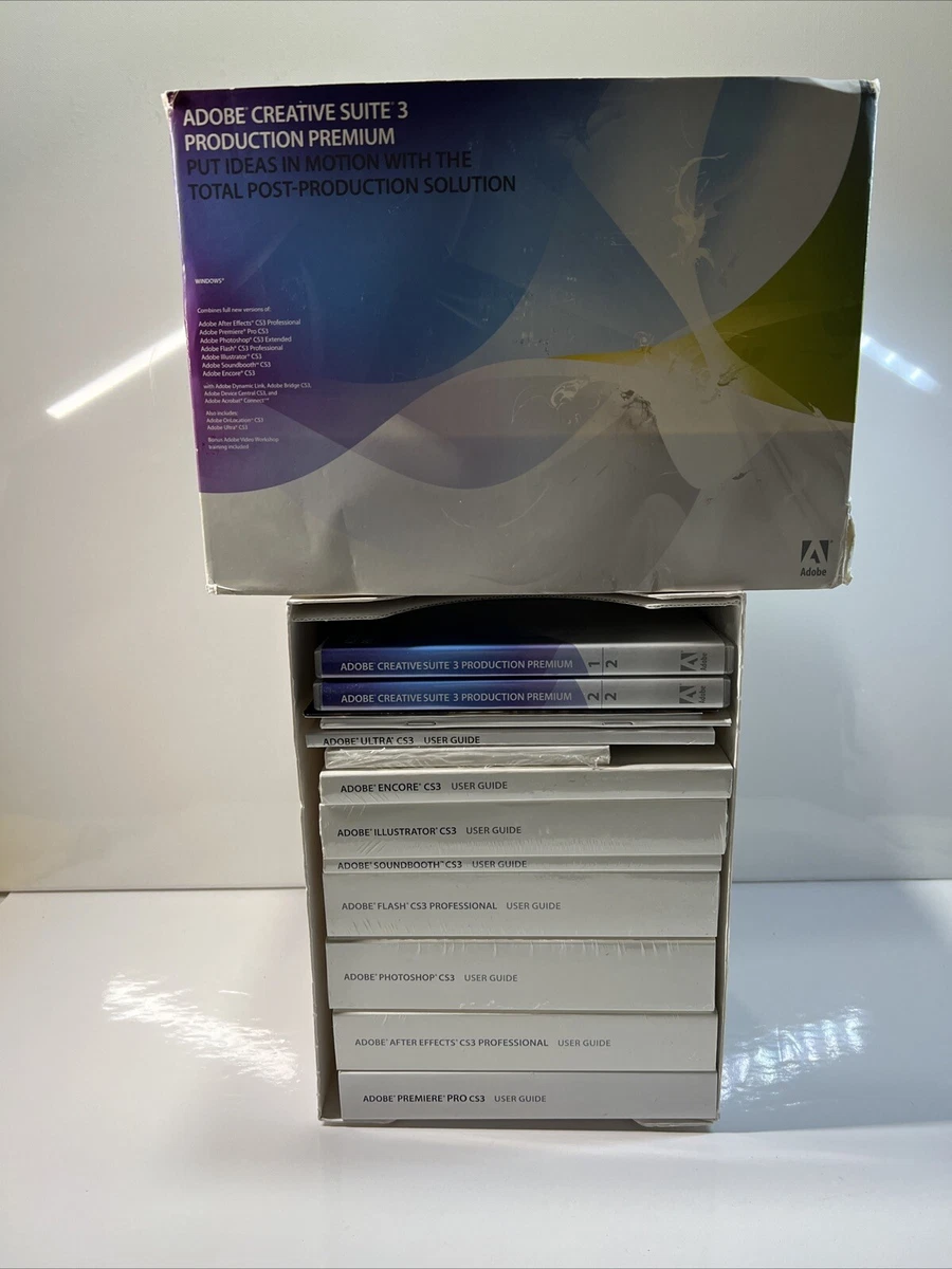 adobe creative suite cs3 products for sale | eBay