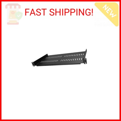 StarTech.com 1U Server Rack Shelf - Vented Rack Mount Cantilever Tray for 19'' Ne