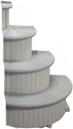 Confer Curve Add-On Step for Above-ground Pools - Gray - Afbeelding 1 van 1