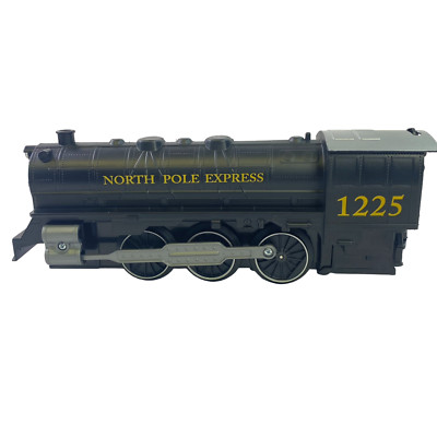 North Pole Express Engine 1225 Black Plastic 9 in. WORKS! Scientific Toys, LTD