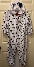 Kids Child Dalmation Dog Halloween Costume - Child Size Large 10-12