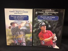 LOT 2 PGA TOUR Partners Club dvd - Driving for Distance Accuracy-Faults Cures