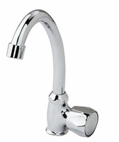 Wasserhahn Kaltwasser Armatur Standventil FüR GäSte Wc Bad Metallgriff Chrom