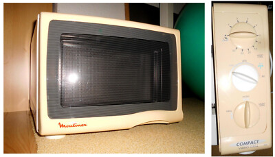 Moulinex COMPACT VARIO GRILL Y54 Mikrowelle Microwelle mit Drehtellerauflage mit